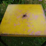 Industrial design table metal Tolix