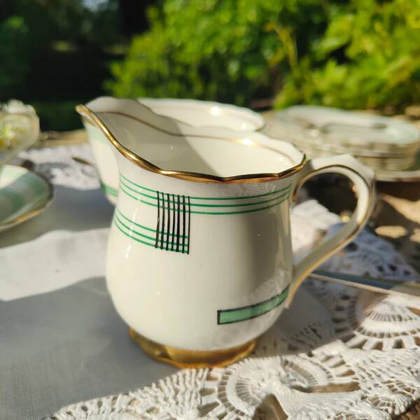 Art Deco tea and dessert service