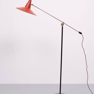 Wim Rietveld floor lamp 1960s Holland