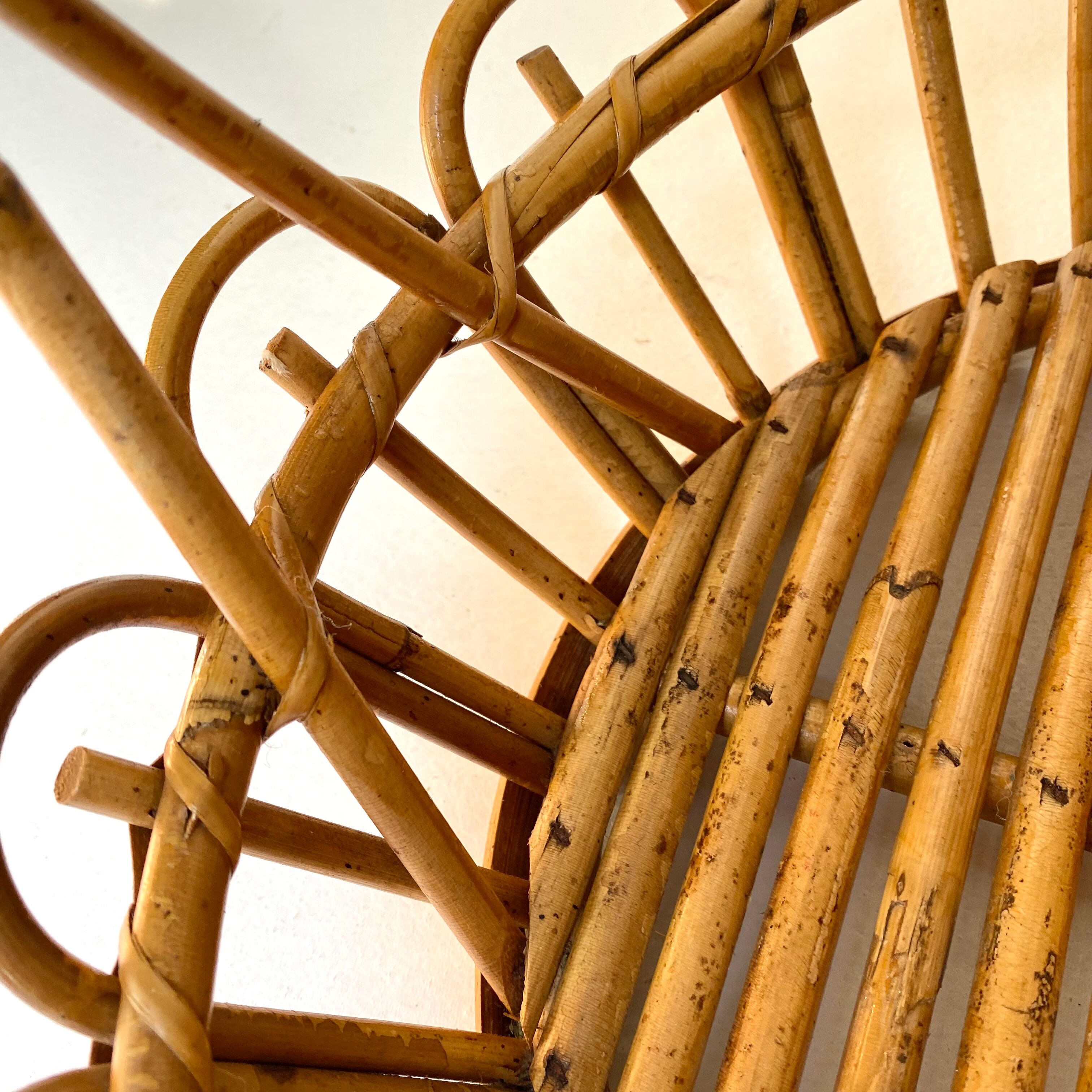 Panier corbeille en rotin