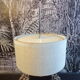 Table lamp 1970 with fiber shade