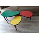 Been shaped coffee tables  vintage 1950