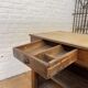 Former wooden trading counter