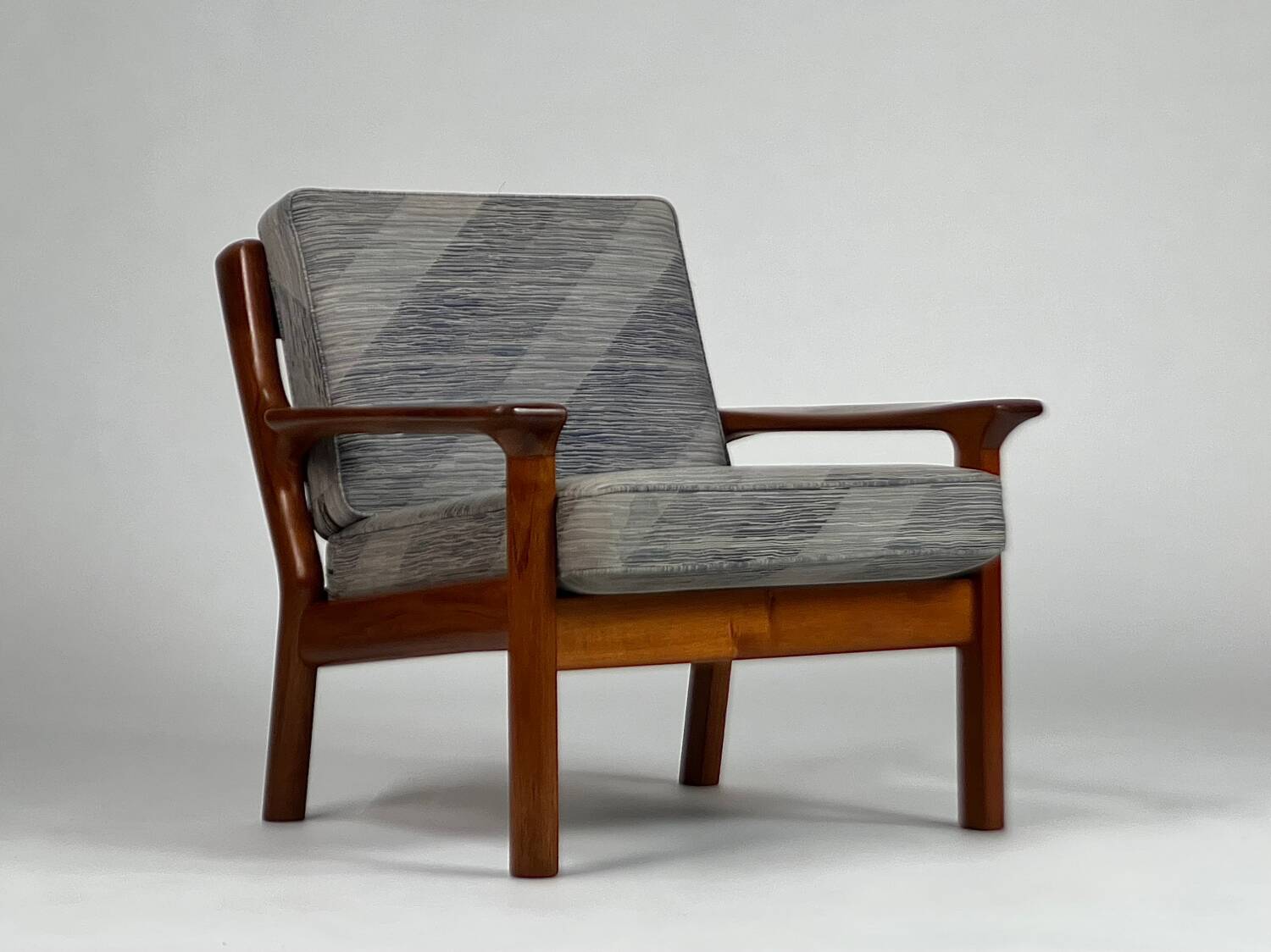 Danish teak armchair easy chair Juul Kristensen Glostrup vintage
