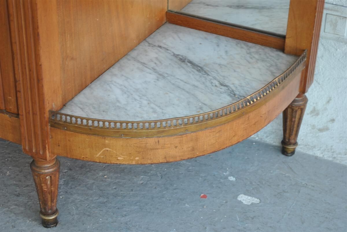 Hairdresser to scraper bronze Louis XVI style 1900