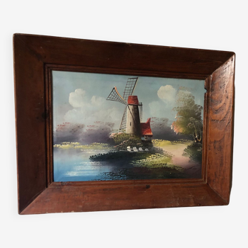 Mill painting Netherlands