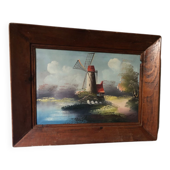 Mill painting Netherlands