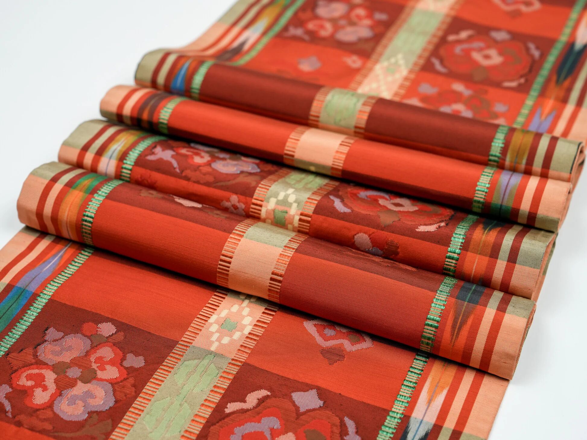 Global Tapestry silk table runner