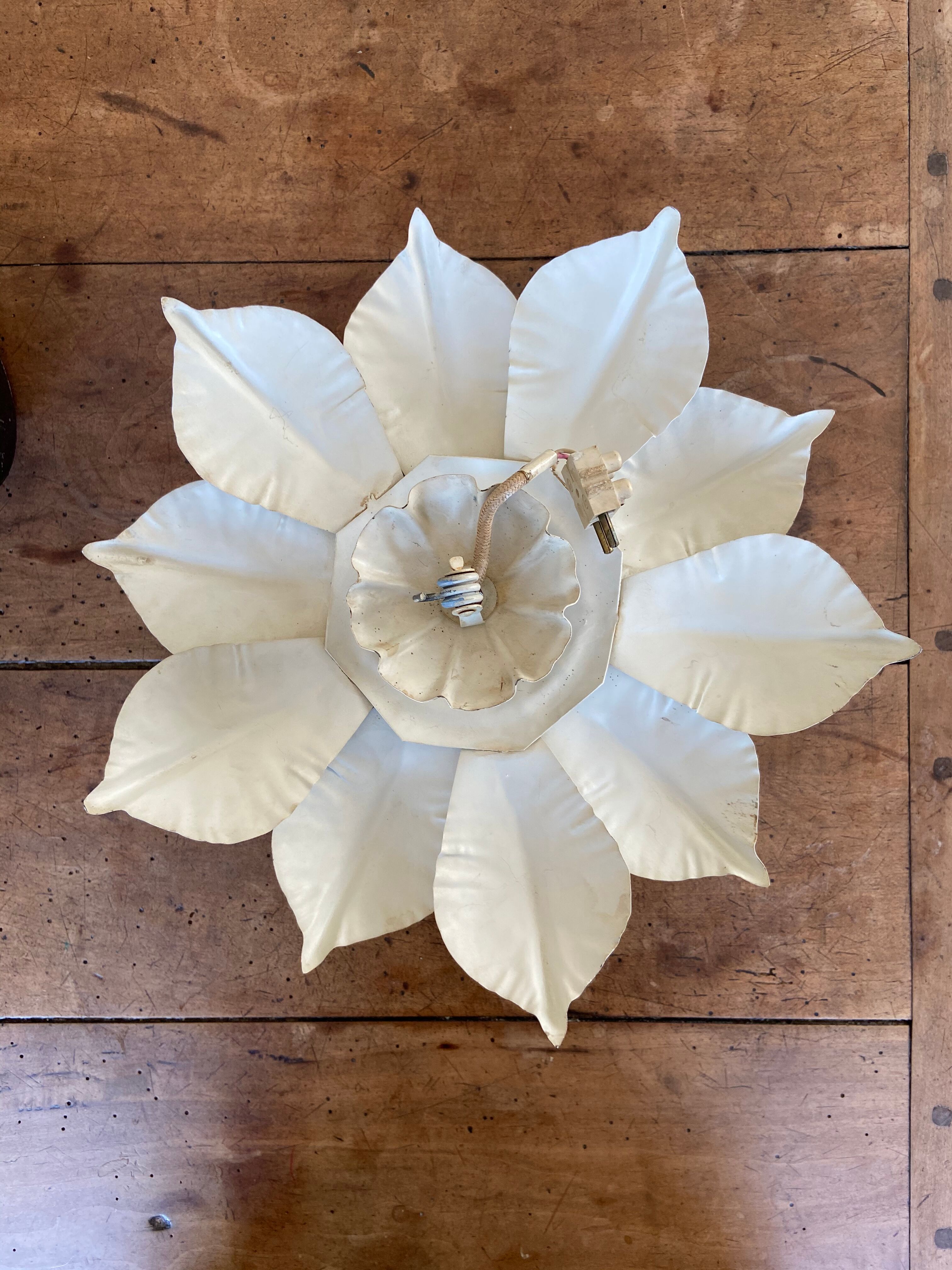 Applique vintage fleur Masca 1970
