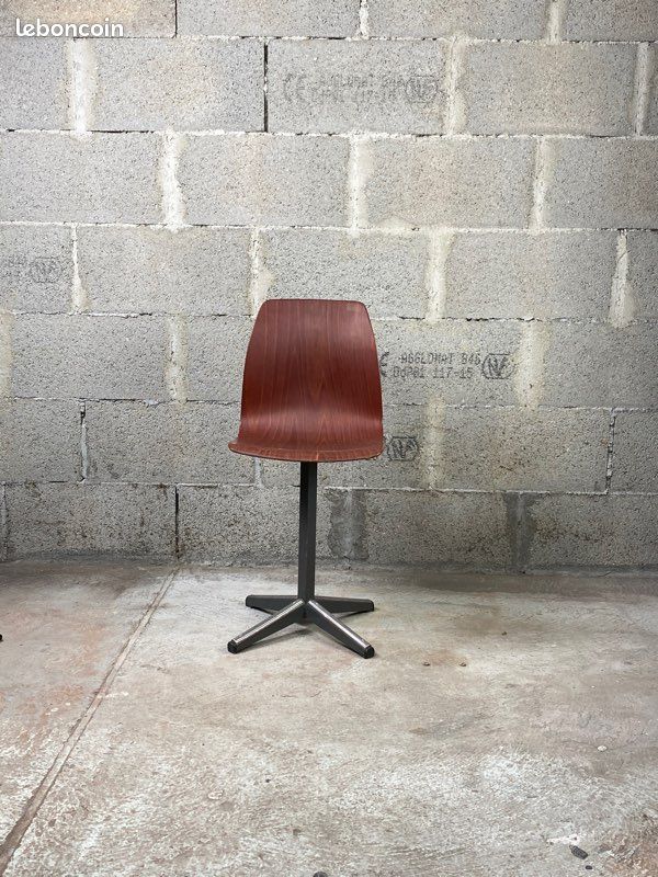 Vintage industrial Galvanitas chairs