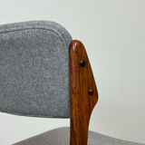 Danish mid-century palisander dining chair model 49 by erik buch for o.d. mobler, 1960s