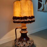Lampe de sol en céramique vintage