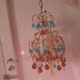 Vintage crystal chandelier