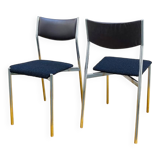 Pair of modernist chairs – 1980s design