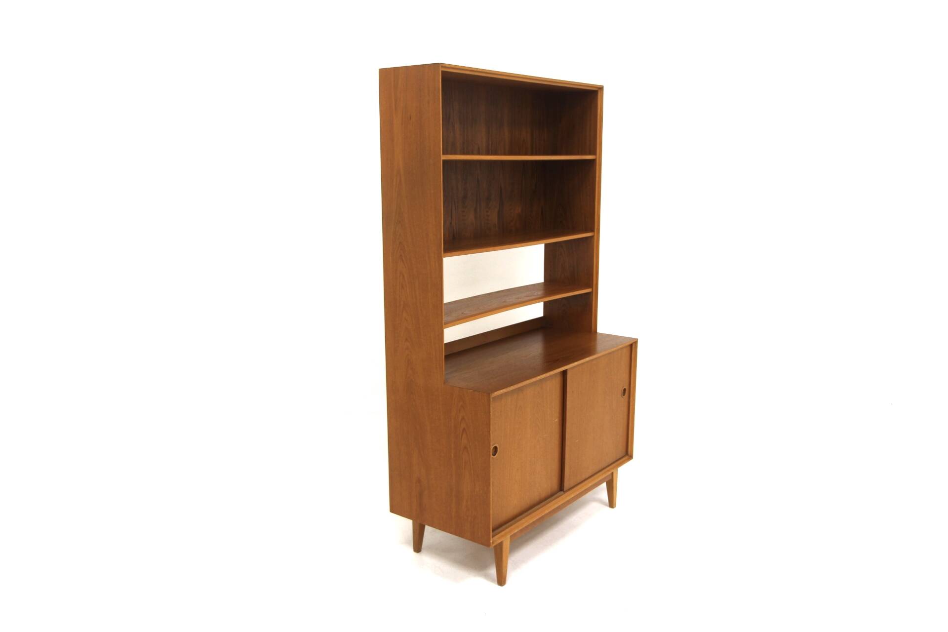 Scandinavian teak bookcase, Sweden, 1960