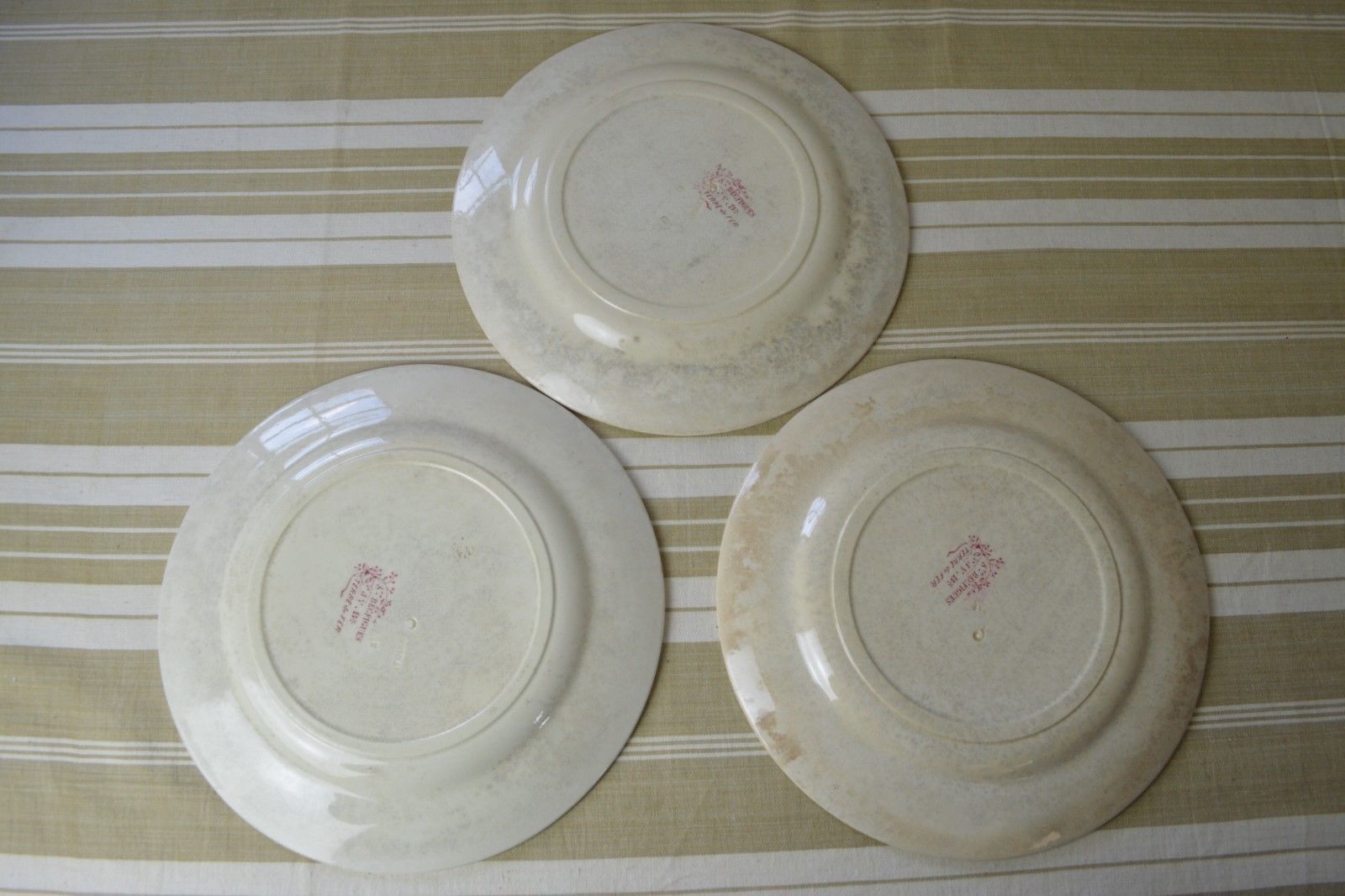 Set of plates Becfigues