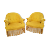 Pair of armchairs