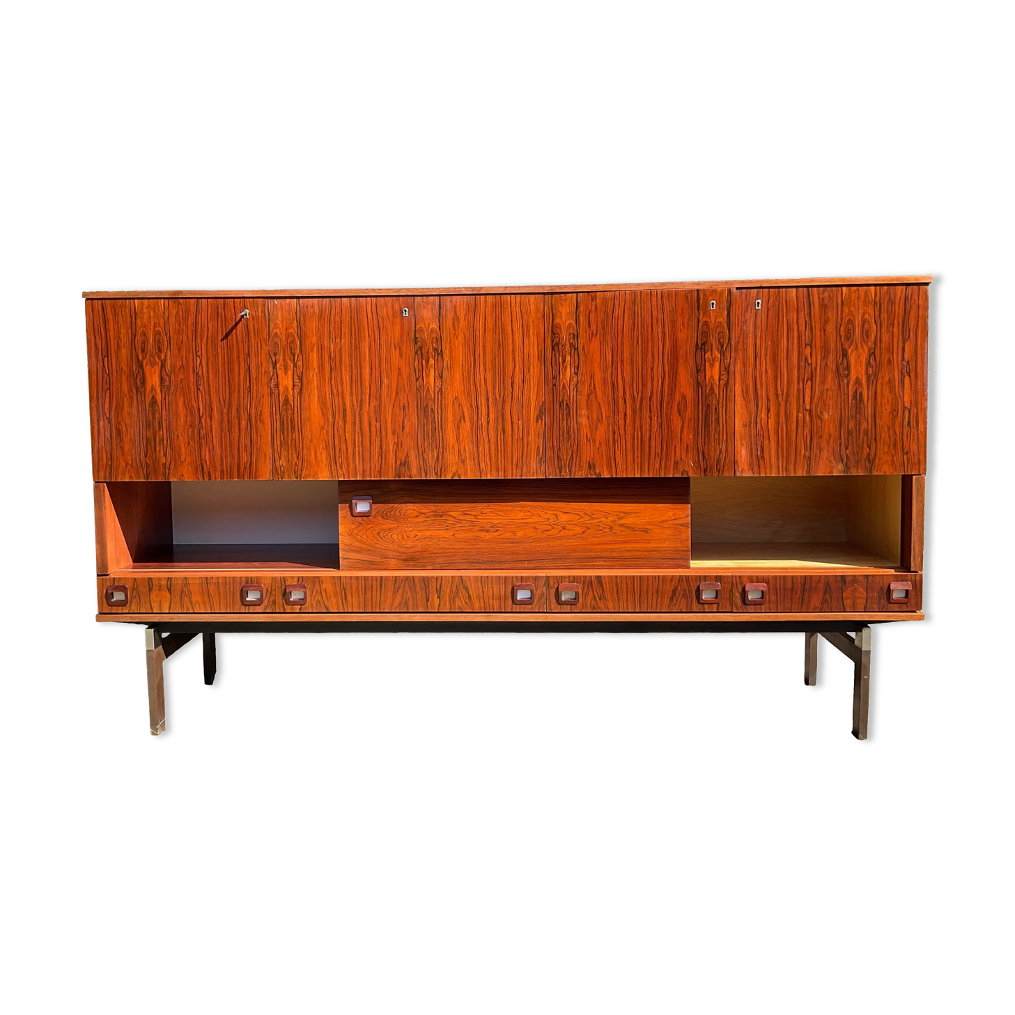 Scandinavian rosewood row from the 60s