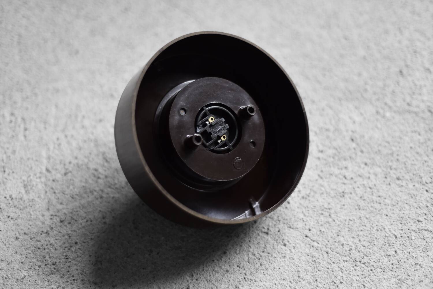 Vintage Mid-Century German Modern Small Glass Wall Lamp / Sconce, 1960s