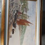 Huile sur toile