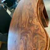 Rosewood bean shaped desk