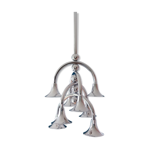 lustre chromé italien