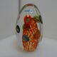 Press paper egg flowers millefiori glass