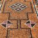 Traditional vintage kurdish herki rug 160 x 87 cm