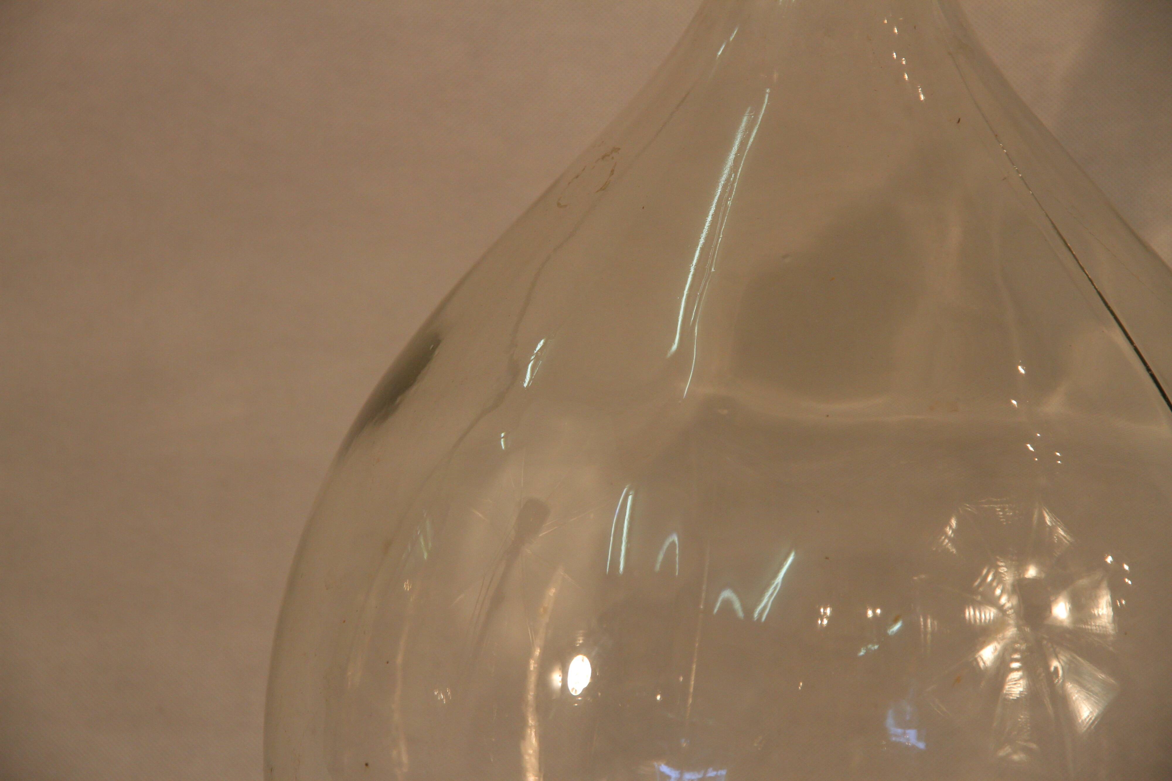 Demijohn translucent glass, 30l