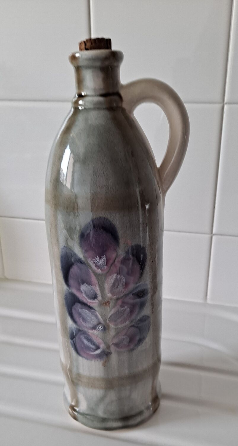 Pornic earthenware bottle