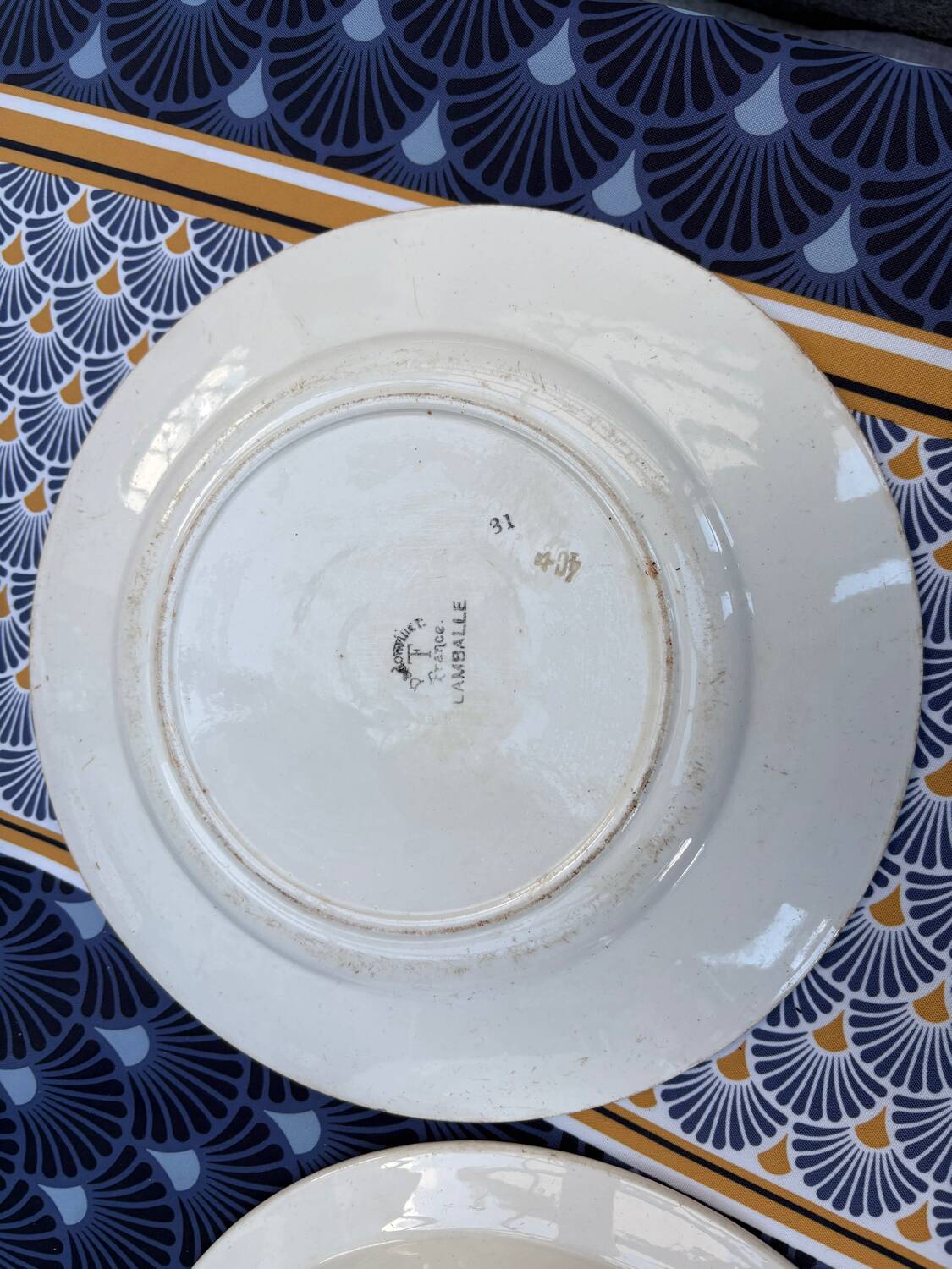 Service plates Badonviller