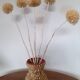 Vintage shell vase
