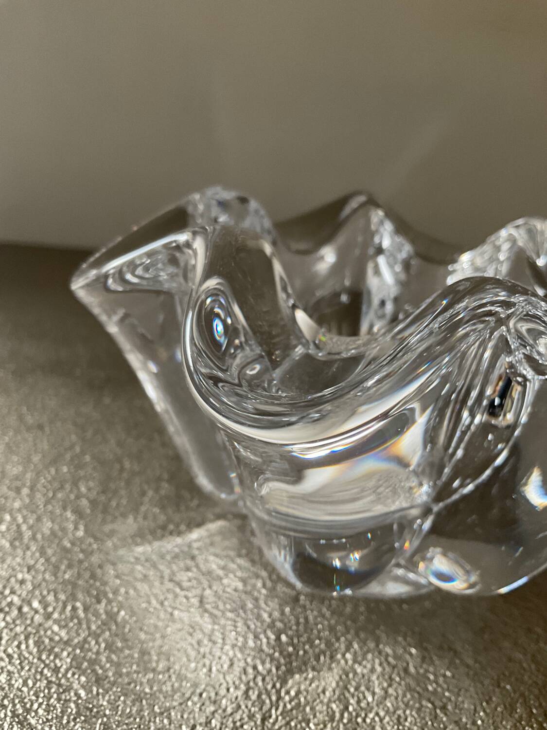 Vintage crystal pocket from Vannes