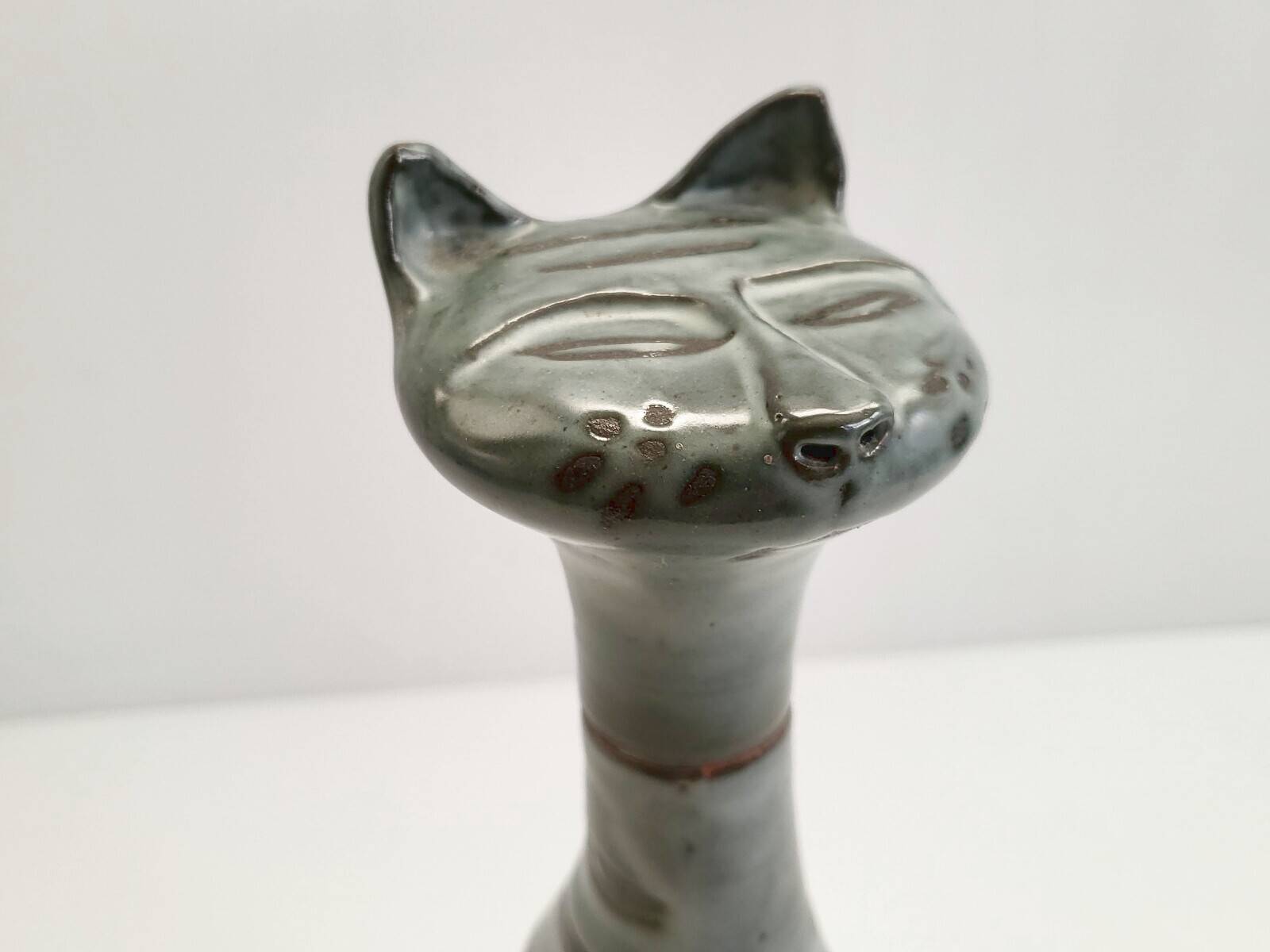 Cat liqueur bottle ceramic 60
