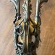 Large 8-light bronze chandelier, Art Nouveau, Nancy School – Around 1900