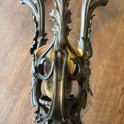 Large 8-light bronze chandelier, Art Nouveau, Nancy School – Around 1900