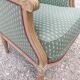 Bergère style Louis XVI verte