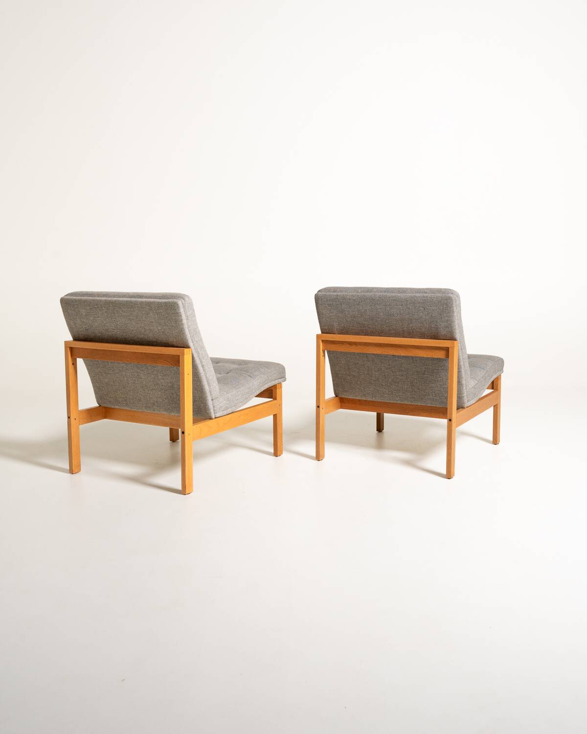 Pair of “Moduline” Armchairs by Torben Lind and Ole Gjerløv-Knudsen