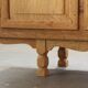 Vintage 1970s Danish Oak Low Cabinet / Sideboard, Henning Kjærnulf style