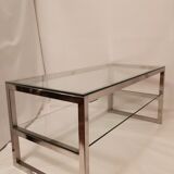 Chrome coffee table