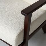 Boucle armchair from ton 60's