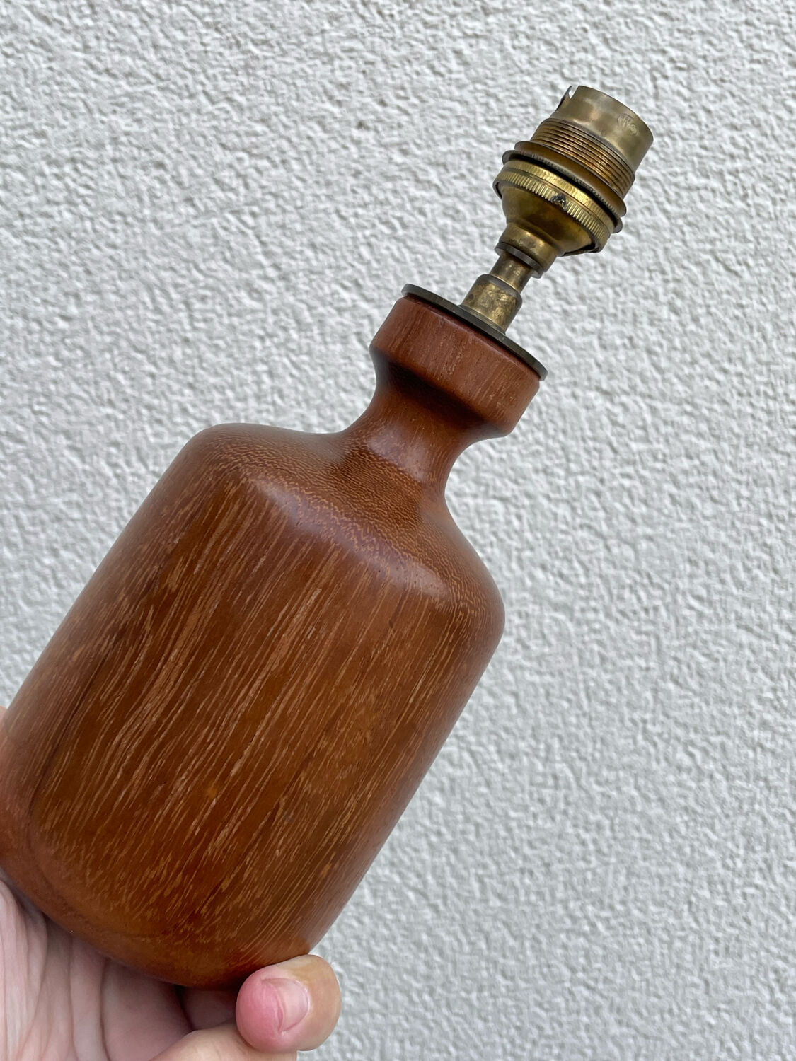 Vintage Danish teak lamp 60's