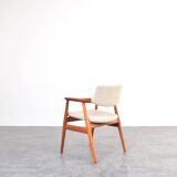 Mid-Century Danish Teak Chair by Svend Åge Eriksen for Glostrup, 1960s.