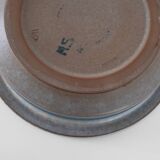 Blue ceramic bowl, Danish design, 1960s, manufacturer: MA&S, designer: Mari