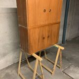 Pair of Scandinavian Danish Retro Vintage Shelving Furniture