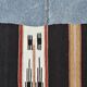 %100 Wool Striped Moroccan Pattern Turkish Kilim Rug, 181x305 Cm