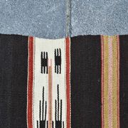 Tapis Kilim turc à motif marocain rayé en 100 % laine, 181x305 cm