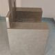 Architectural armchair in polished concrete – Unique artisan piece.