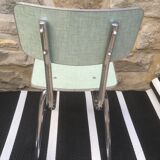 Green formica chair