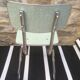 Green formica chair